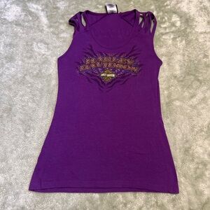 Harley-Davidson Vibrant Purple Women's Tank Top